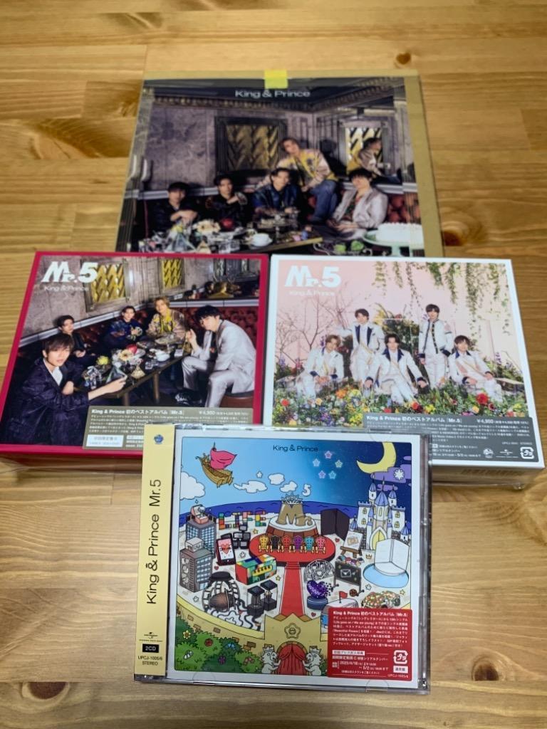 3形態セット/新品】Mr.5 (初回限定盤A+初回限定盤B+通常盤) DVD付 CD 