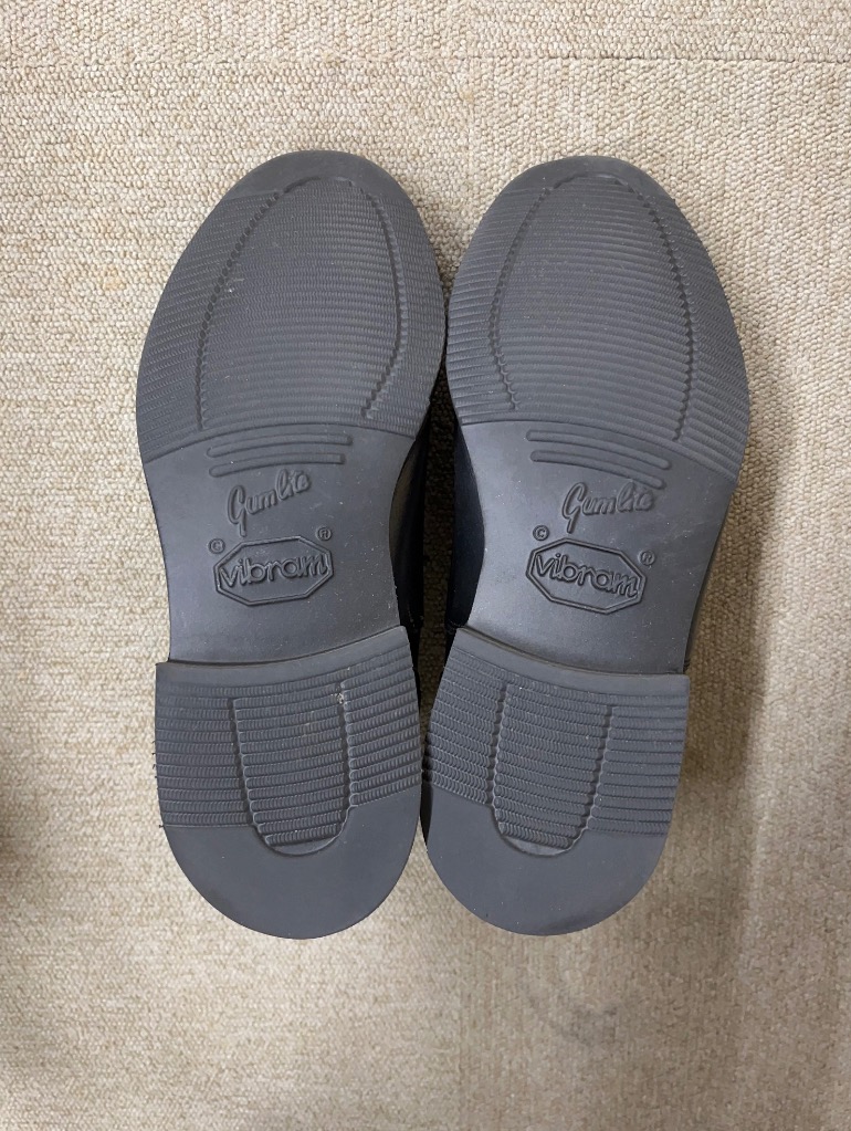 靴修理 ビブラム 2810 黒 茶 ブーツ修理 リーガル修理 vibram