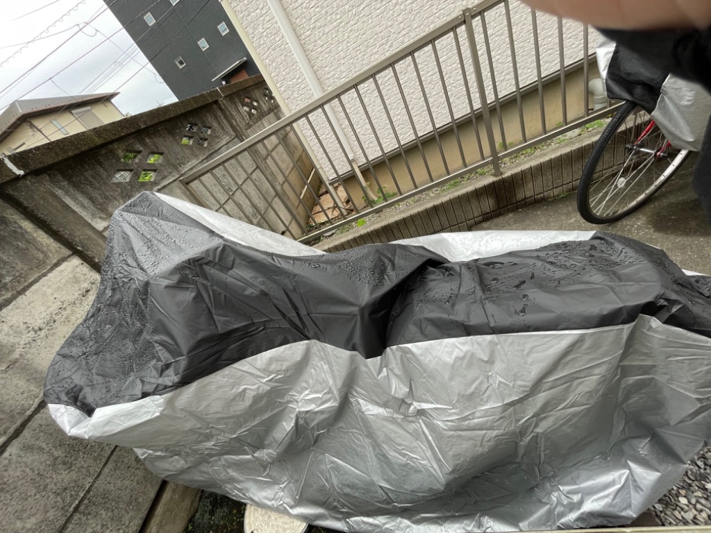 vision 自転車カバー 黒 ロゴ入り vision 自転車カバー 黒 ロゴ入り