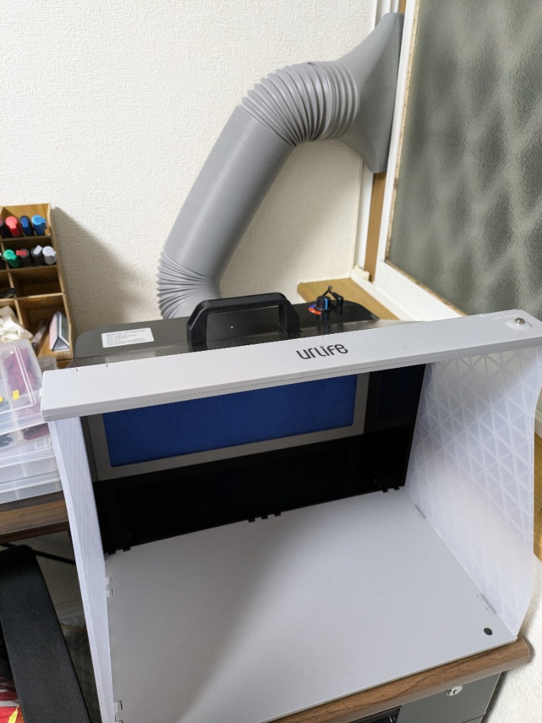 urlife 塗装ブース　ツインファン Amazon.co.jp: urlife 塗装ブース スプレーブース 2基ファン 9.2