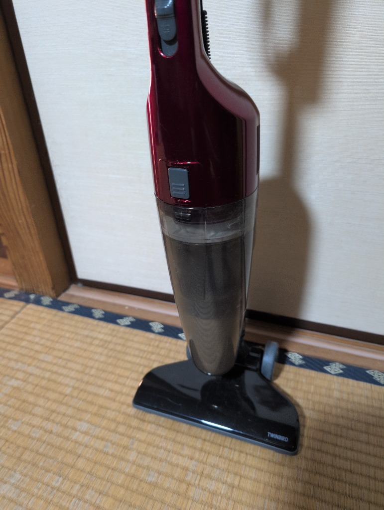 ツインバード サイクロンスティック型クリーナー ルビーレッド TC-5134R lok26k6 ツインバード サイクロンスティック型 クリーナー (TC-5134R