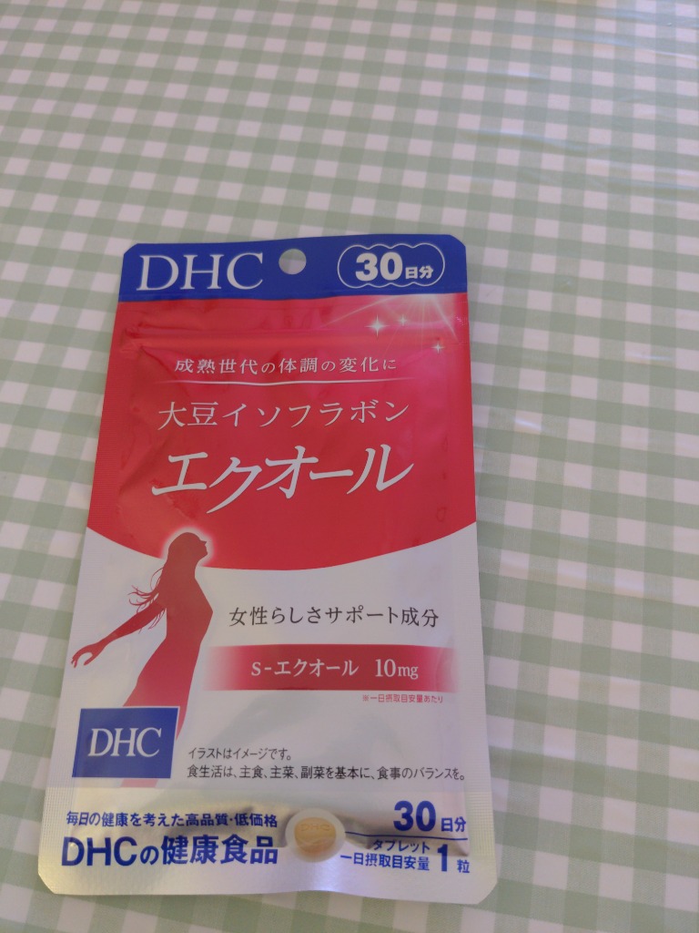 DHC 大豆イソフラボン エクオール 60日分 30日分×2袋セット 賞味期限