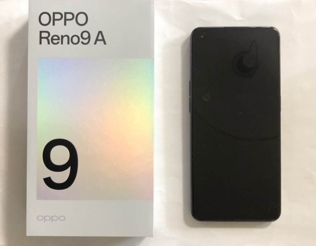 Reno SIMフリー OPPO Reno9 A A301OP ナイトブラック RAM8GB