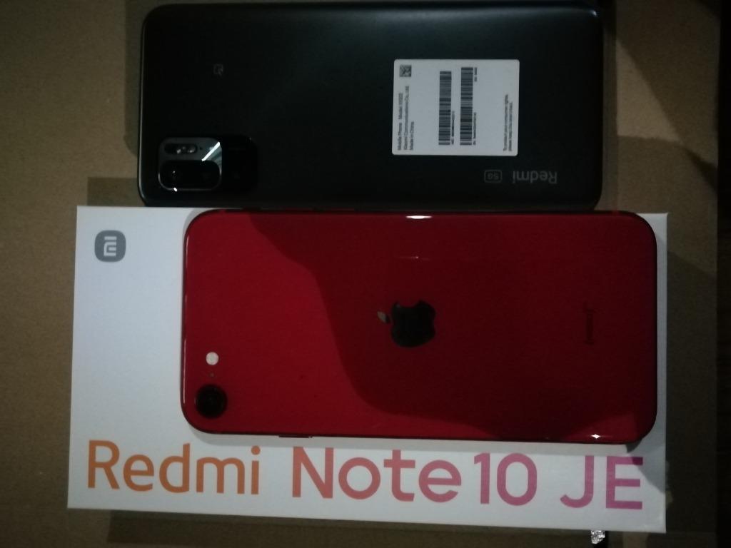 SIMフリー 未使用品 Redmi Note 10 JE XIG02 グラファイトグレー