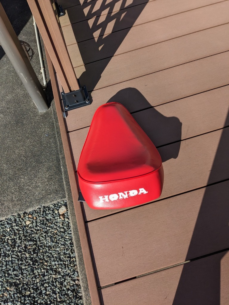 H003◆ハイグリップ◆DJ1-Rカスタムシートカバー張替用AF12/ DJ-1R HONDA DJ-1 50 AF12 シート 下カバー ホンダ ホンダ H003◇ハイ