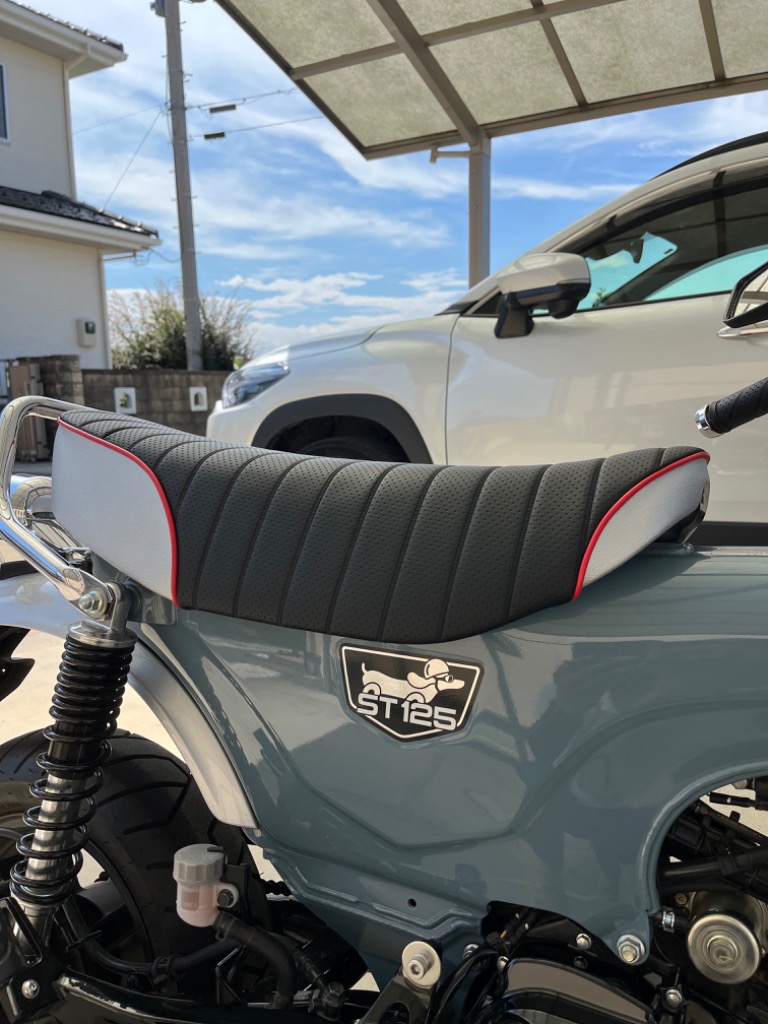 張替え作業+色が選べる) ダックス125 (JB04) タックロール