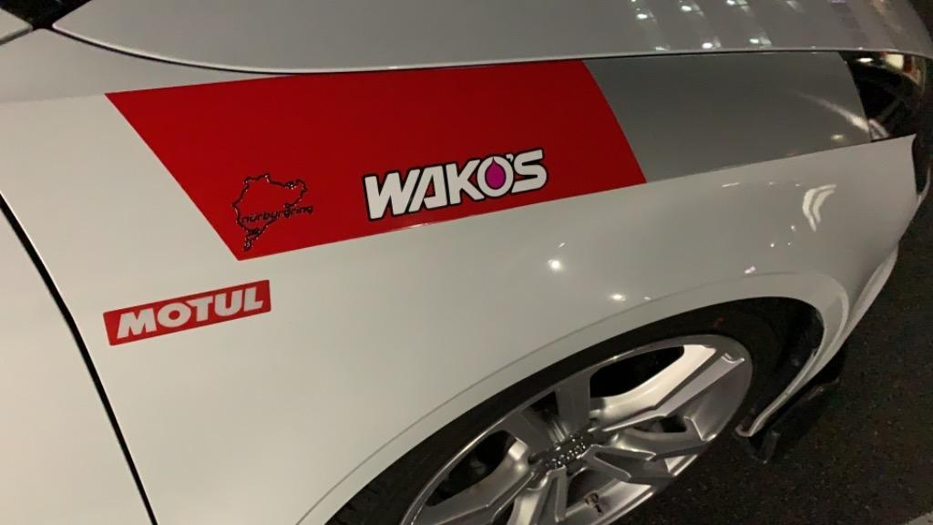 WAKOS WAKO'Sステッカー ワコーズステッカー Sサイズ 抜き SP-10