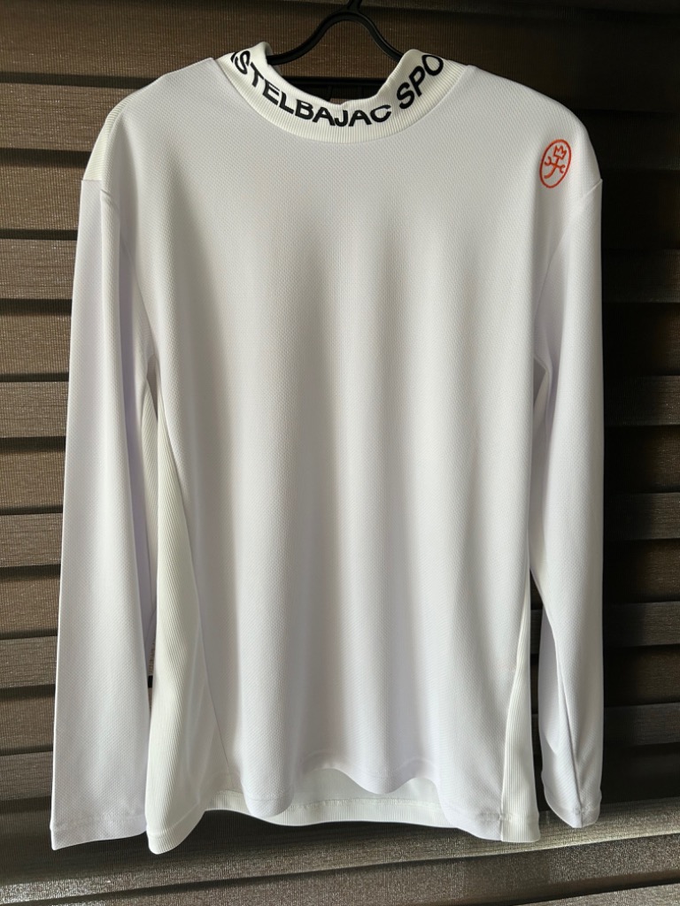 春夏長袖【50LL】24200円★CASTELBAJACカステルバジャック★高機能素材使用インナーハイネックwht CASTELBAJAC カステルバジャック スポーツ・23 春夏 SS・新作
