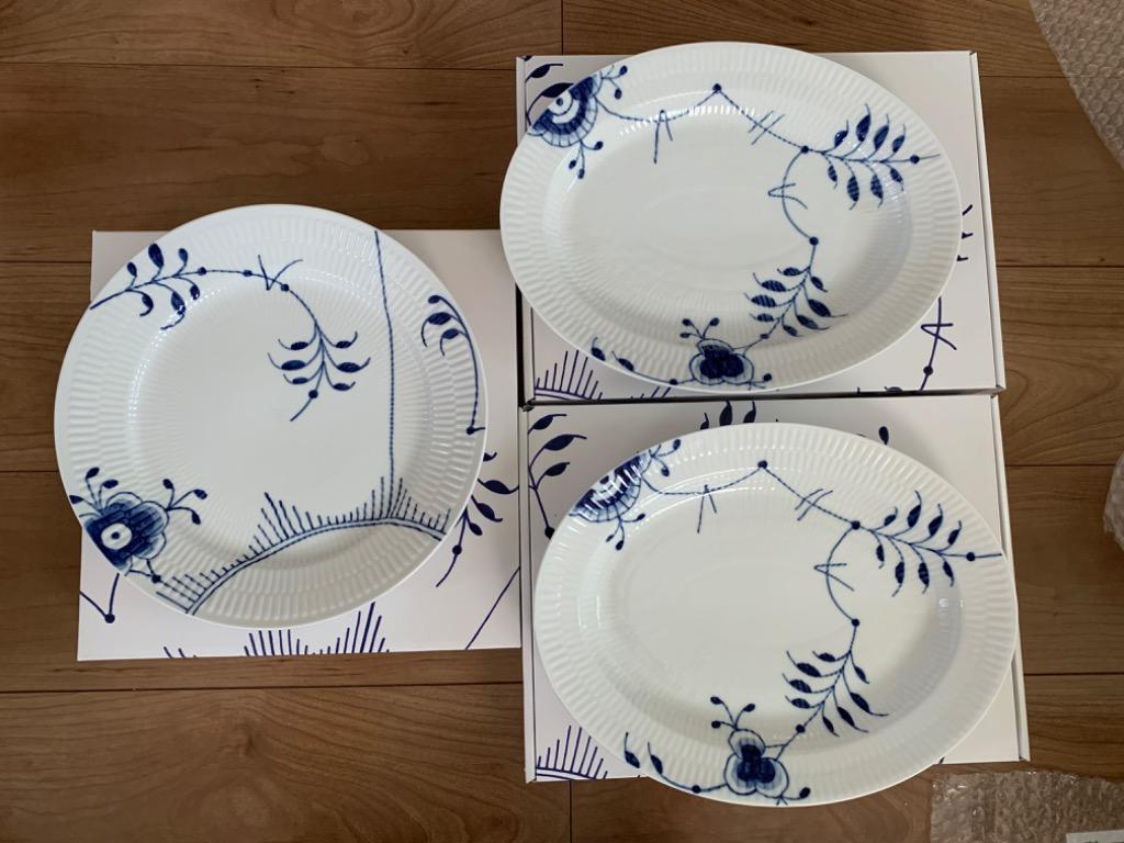 ロイヤルコペンハーゲン 27cmプレート 箱入り新品未使用 ROYAL COPENHAGEN（ロイヤルコペンハーゲン） ブルーフルーテッド メガ