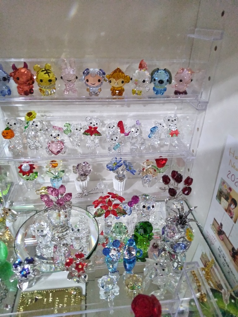 【美品】SWAROVSKI クリスベア 哺乳瓶 置物 クリスタル SWAROVSKI スワロフスキー クリスタルフィギュア My Little Kris