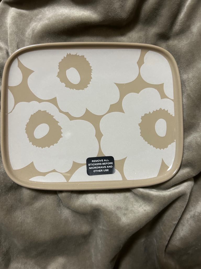 marimekko（マリメッコ） プレート スクエア 15cm×12cm Unikko