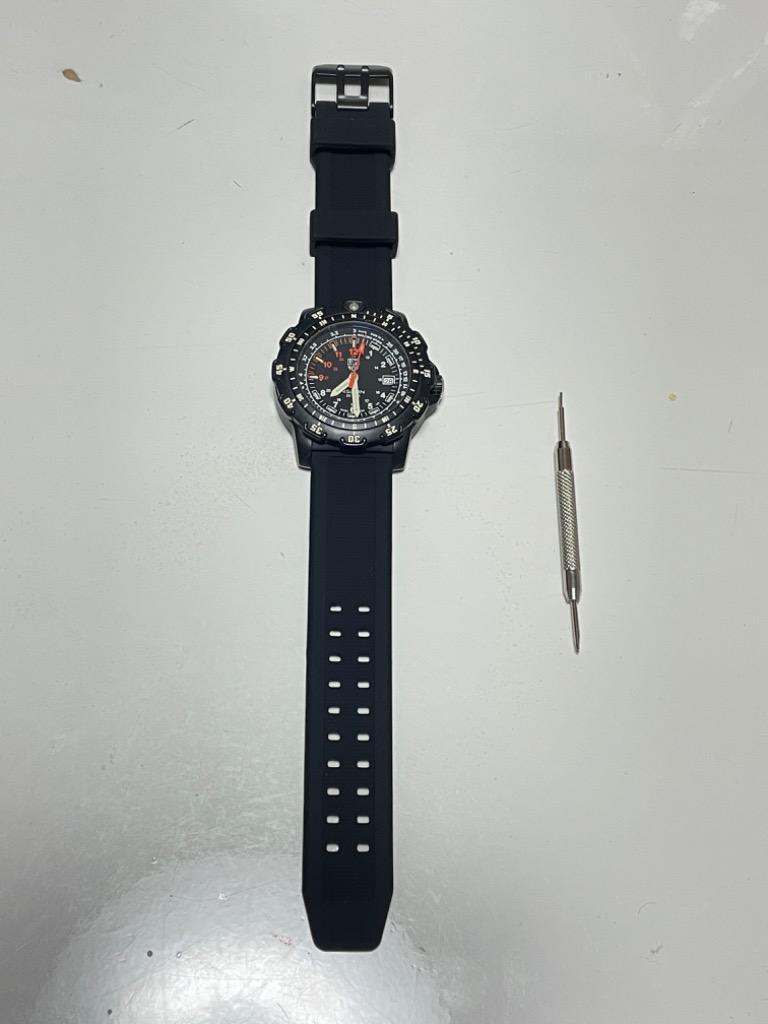 ルミノックス 時計 ベルト 交換 互換 ラバーベルト 腕時計 23mm