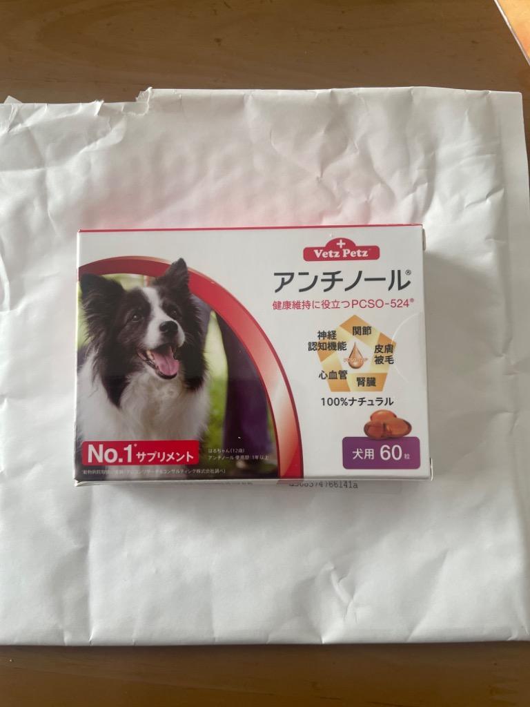 リニューアル アンチノール プラス 犬用 60粒 健康 関節 腎臓 心