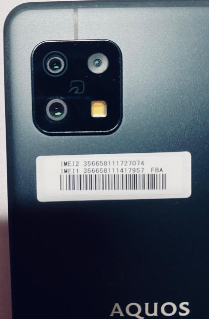 SHARP AQUOS sense6 SH-RM19 64GB ブラック Amazon | AQUOS sense6s SH-RM19S ブラック SIMロック解除済み