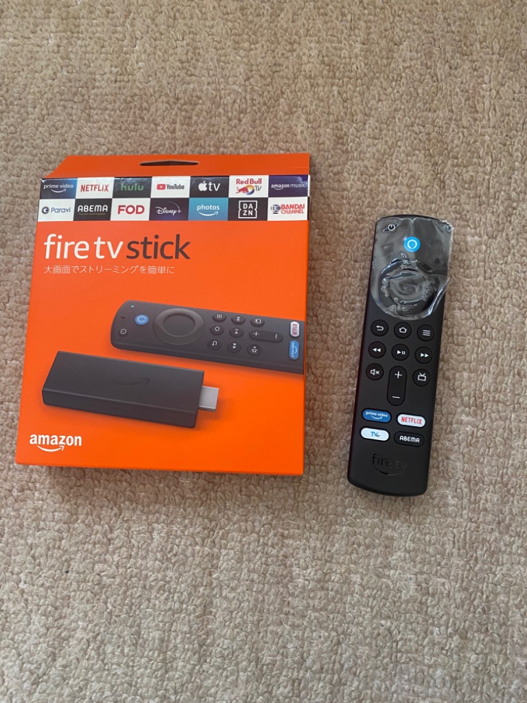 Amazon Fire TV Stick Alexa対応音声認識リモコンのみ Amazon Fire TV Stick Alexa対応音声認識リモコンのみ Alexa対応