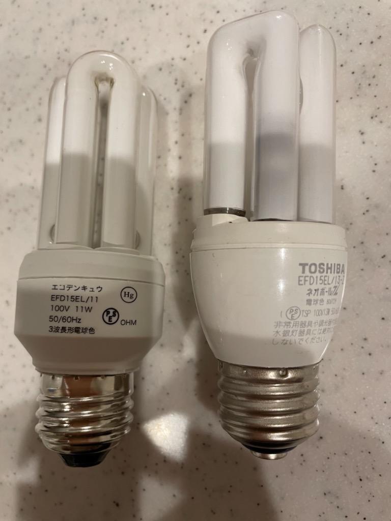 OHM オーム電機 電球形蛍光灯（蛍光ランプ） D形