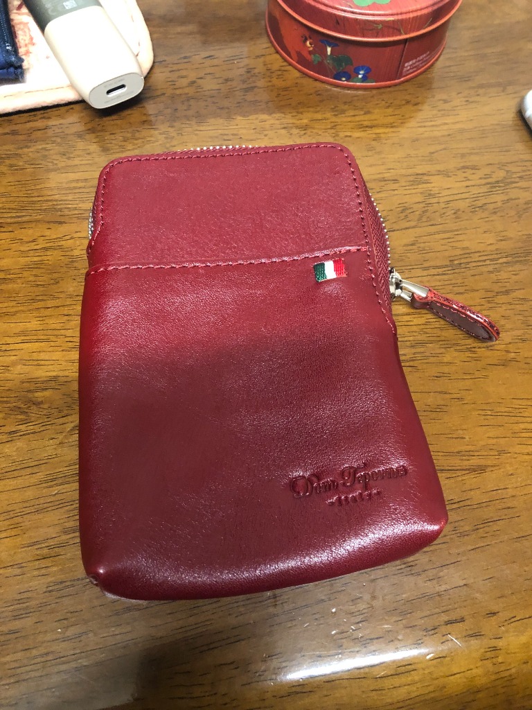 DomTeporna Italy 本革 シガレットポーチ IQOS ILUMA 対応 glo