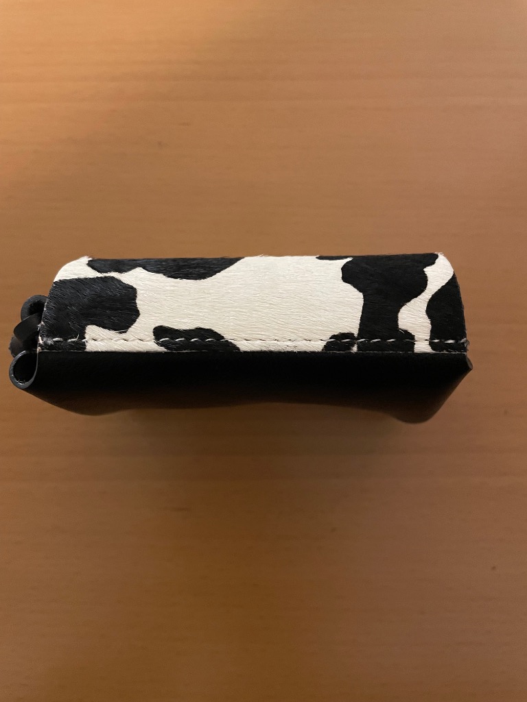 RafiCaro 本革 イタリアンレザー ハラコ ミニ財布 小銭入れ RafiCaro 本革 イタリアンレザー ハラコ ミニ財布 小銭入れ
