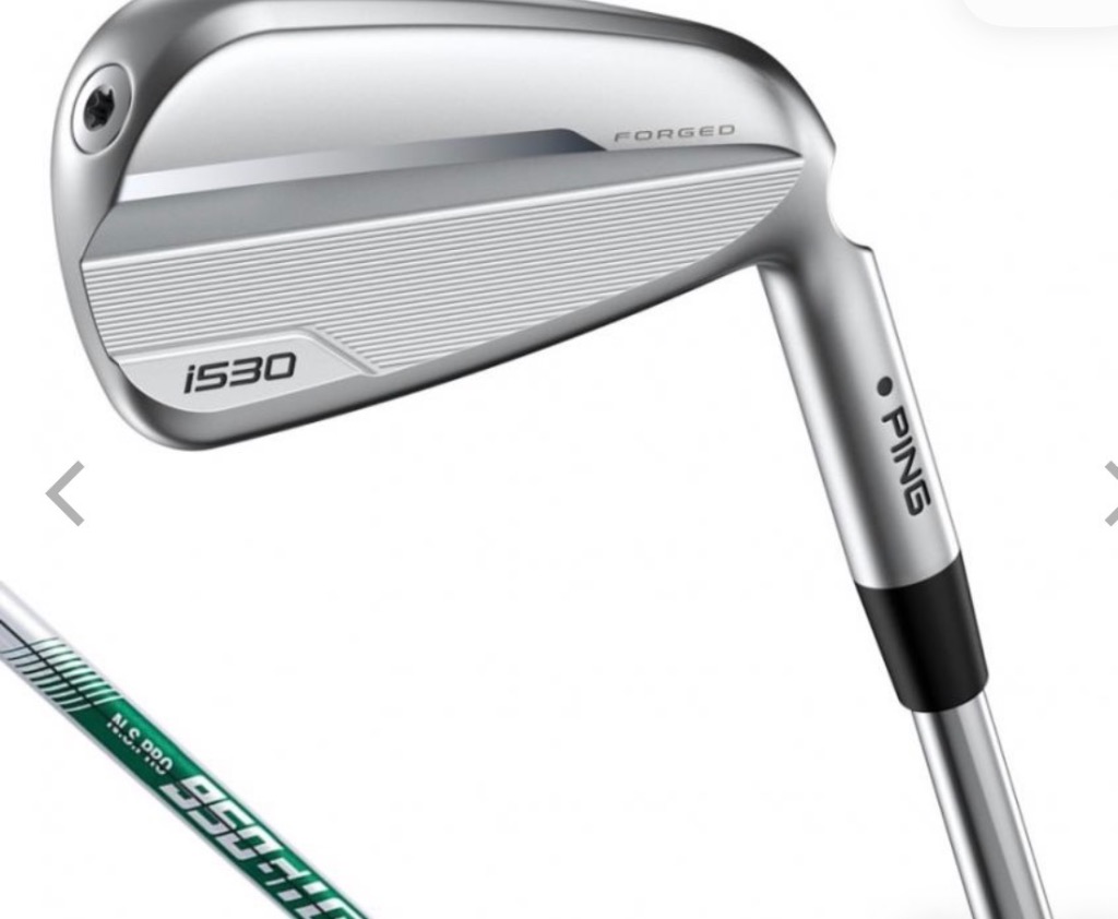 PING i530アイアン5-U7本セット　スチールファイバーライ角コードレッド PING（ピン） i530 アイアン 5本セット ゴルフ アイアンセット NS PRO