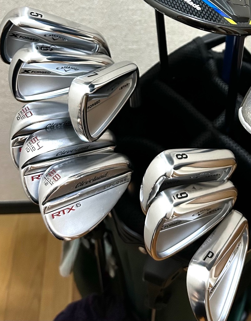 Callaway（キャロウェイ） X FORGED STARアイアン #5-PW ゴルフ