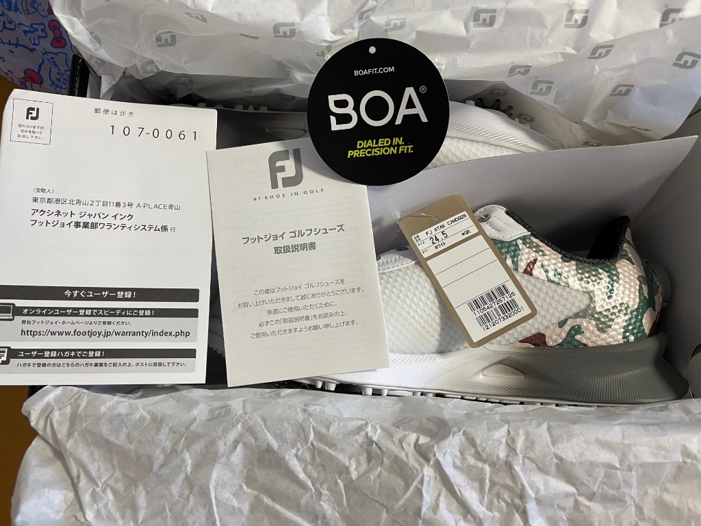 FootJoy フットジョイ ゴルフシューズ FJ ATAK BOA アタック