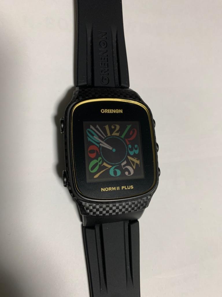 距離計 グリーンオン ザ・ゴルフウォッチ ノルム2プラス G020B GreenOn ザ ゴルフウォッチ ノルムIIプラス(距離測定器)|GREENON