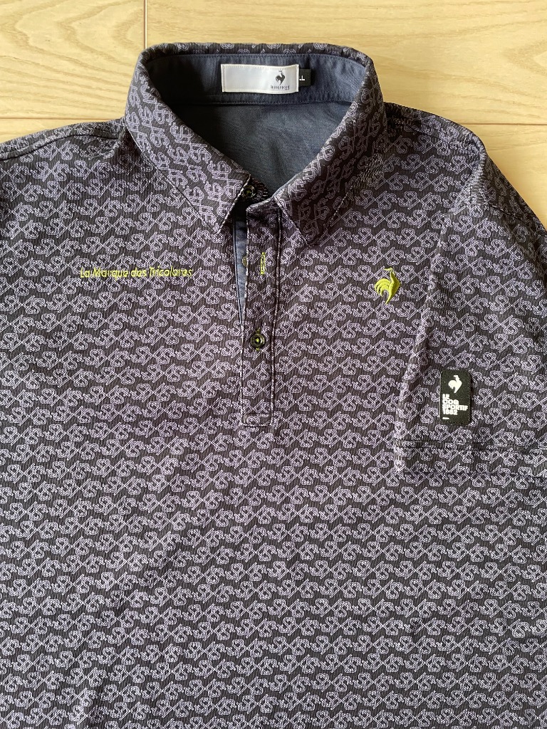【新品未使用】LE COQ SPORTIF　ルコック 半袖 LL ゴルフ le coq sportif GOLF（ルコックスポルティフ ゴルフ） ルコック