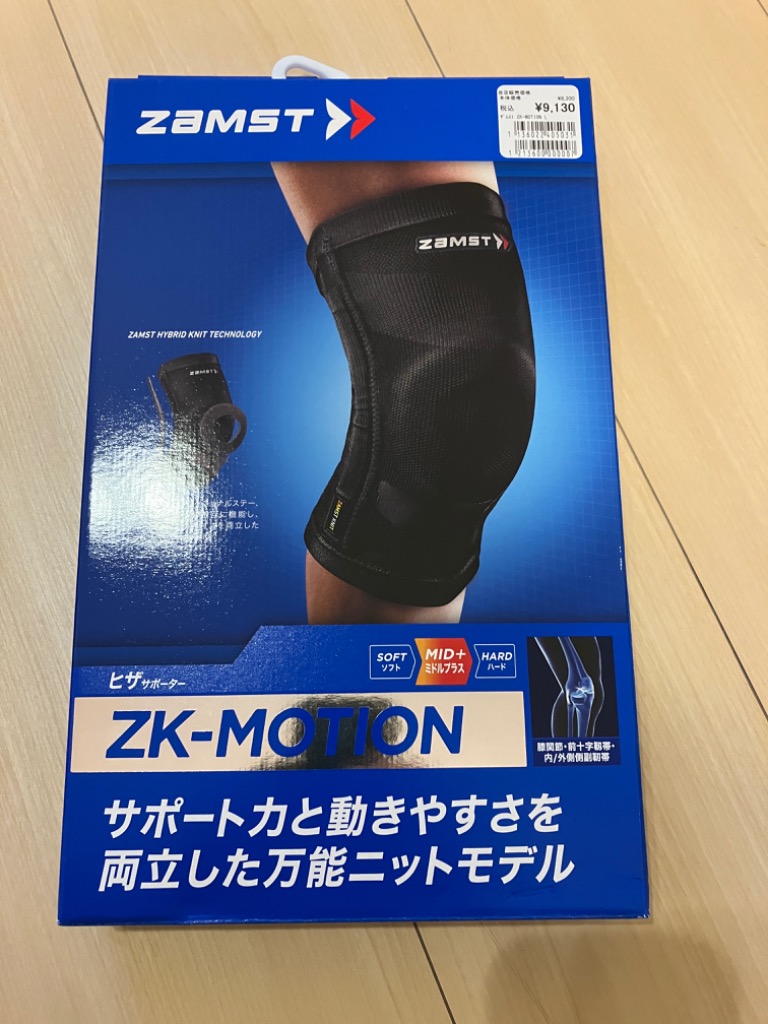 ザムスト ZK-MOTION 膝用サポーター ヒザ用サポーター 左右兼用 zamst