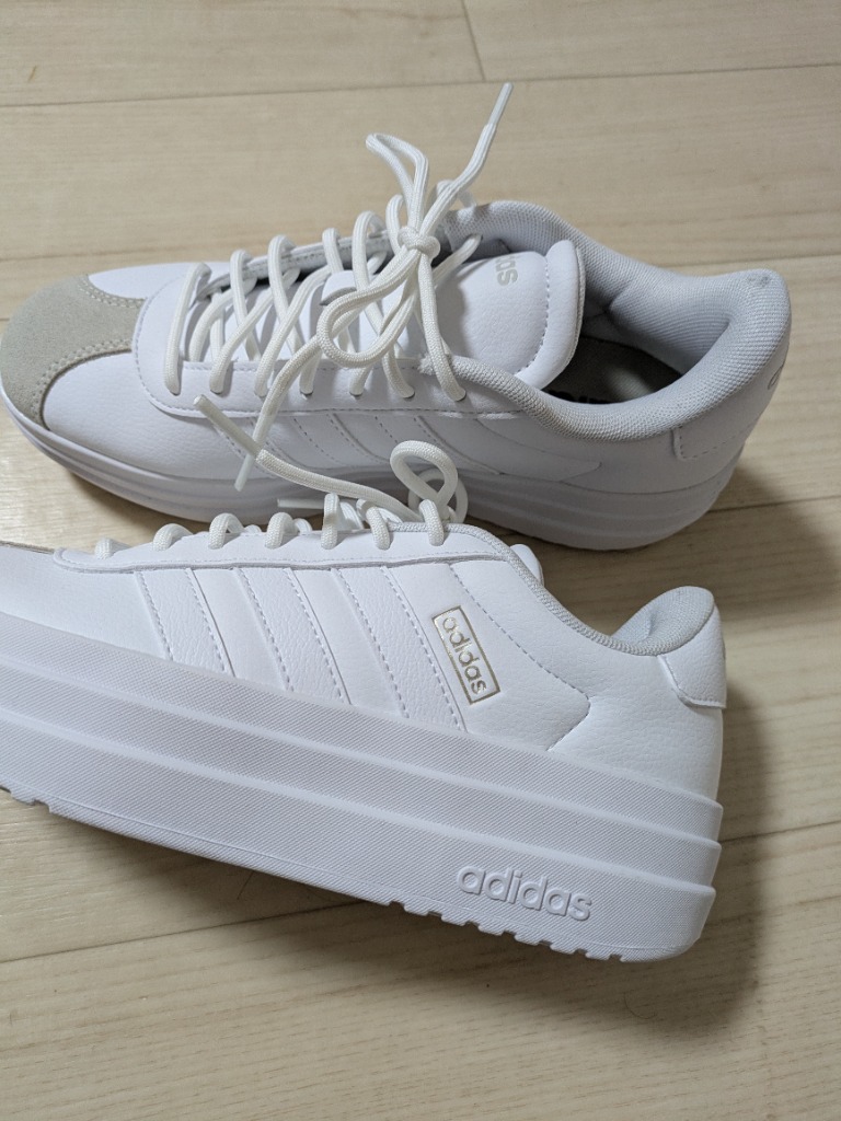 アディダス adidas ライフスタイル VL 靴 スニーカー 白 ホワイト adidas アディダス VL コート ボールド IH3082 レディース