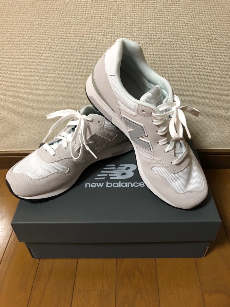 新品　26㎝　ニューバランス　ML565 EW1 ホワイト　スニーカー New Balance ニューバランス ML565 EW1 ホワイト シルバー 白銀