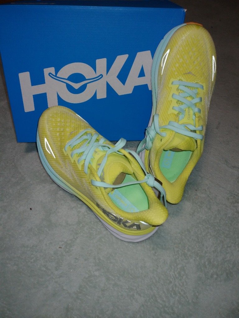 HOKA CLIFTON 9 WIDE ホカ クリフトン9 ワイド グリーン HOKA ONEONE ホカ（HOKA）（メンズ）ランニングシューズ