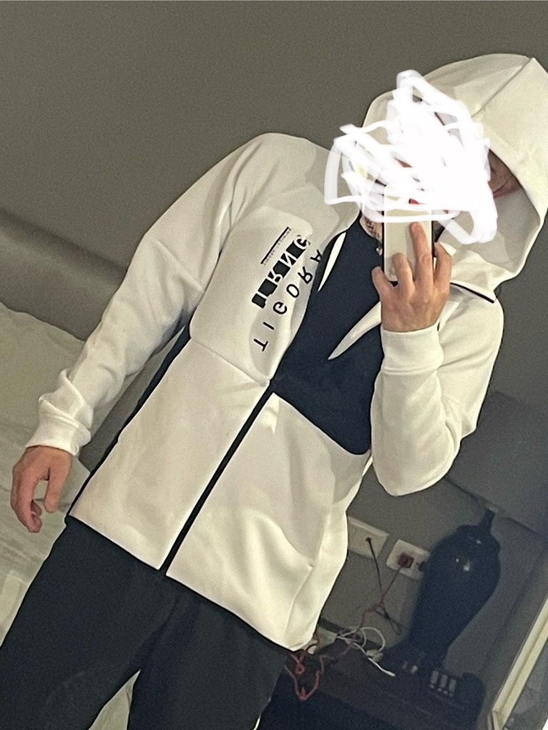 TIGORA ティゴラ メンズ ハイブリッドニットジャケット TR