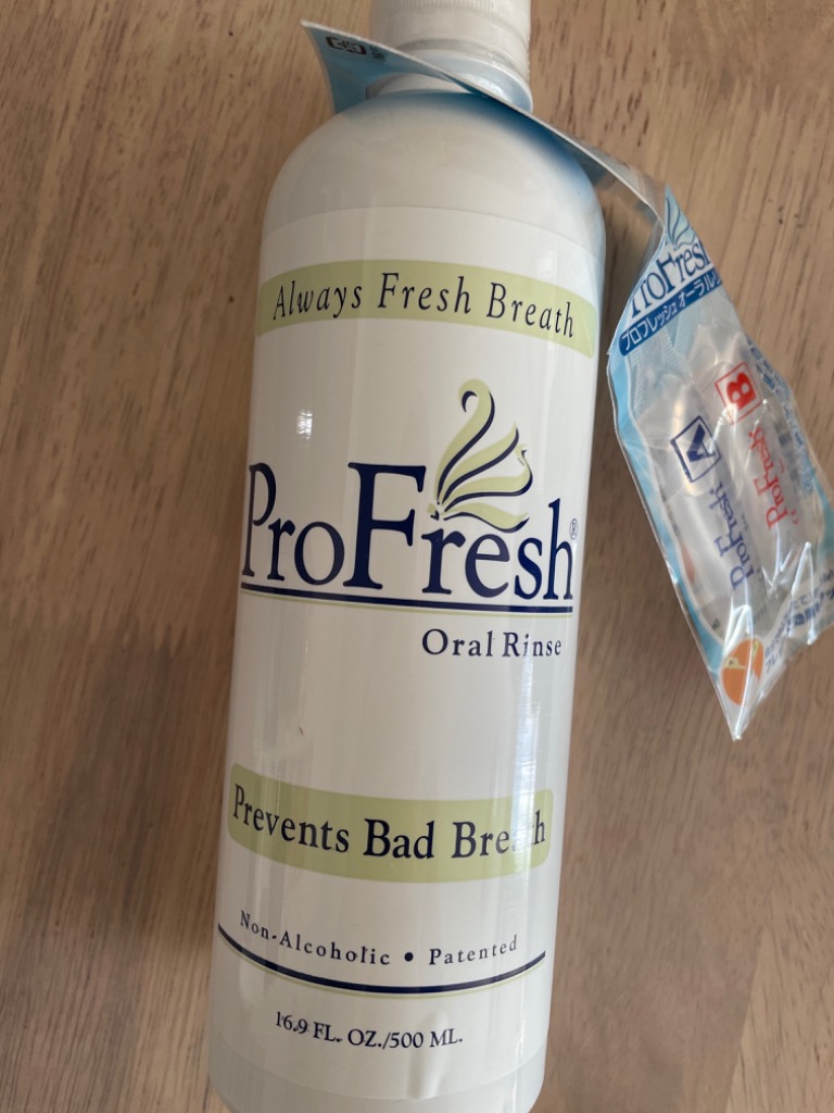 口臭ケア マウスウォッシュ プロフレッシュ オーラルリンス 500ml 4本 ノンアル ProFresh ClO2 公式 オーラルケア 夏休み マスク