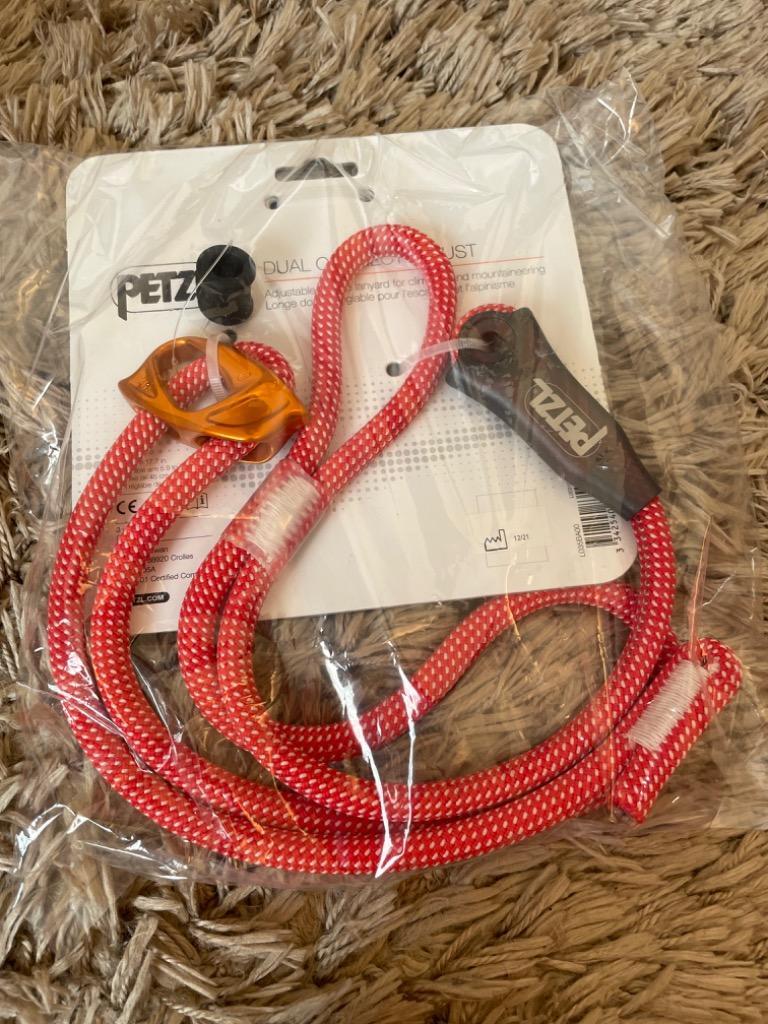 PETZL - デュアルコネクト調整ストラップ、デュアルコネクト調整