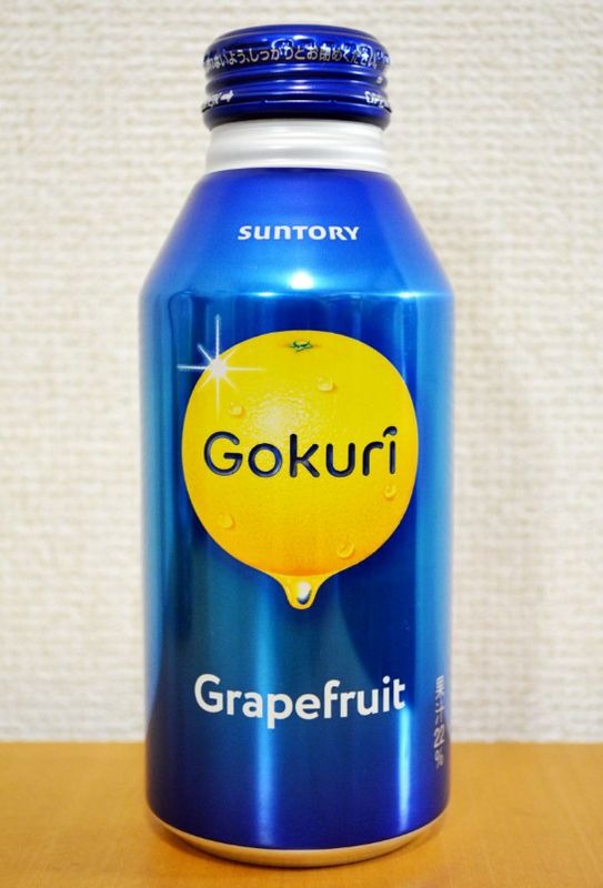 Gokuri 【終売】「24本」ゴクリ グレープフルーツ 400g×24本×1箱