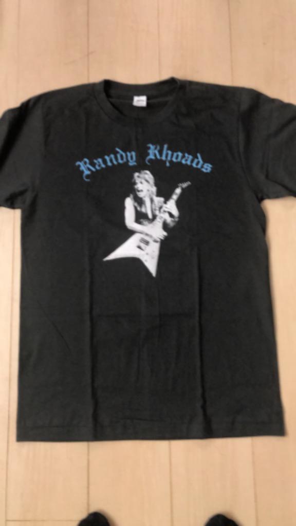 【土日も発送】 Tシャツ ランディ・ローズ RANDY RHOADS オジー・オズボーン クワイエット・ライオット bny チャコール グレー