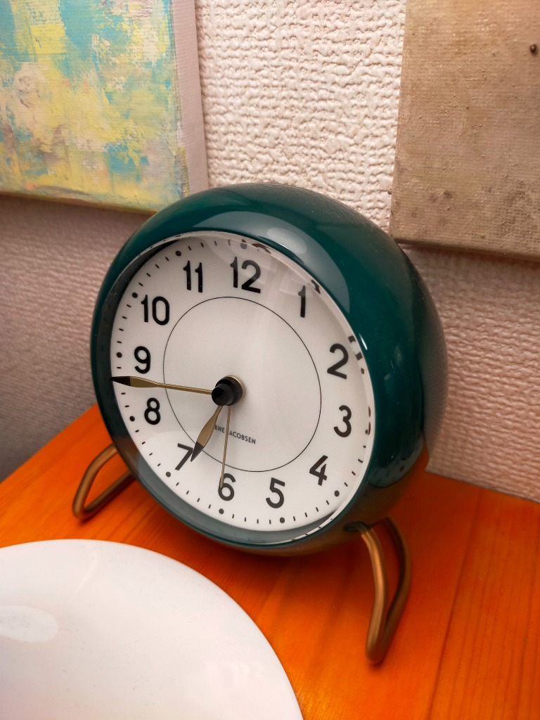 ARNE JACOBSEN アルネ・ヤコブセン 置時計 Station table clock