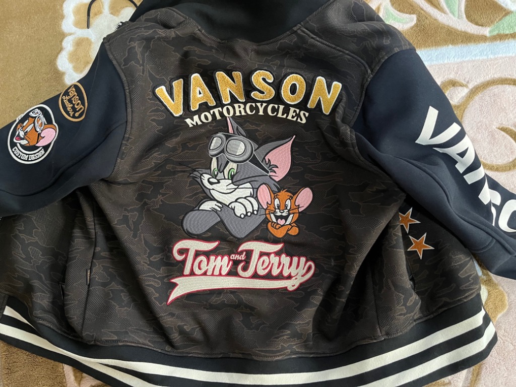 VANSON バンソン トムとジェリー TJV-2337 ボンディング VANSON バンソン トムとジェリー TJV-2337 ボンディング
