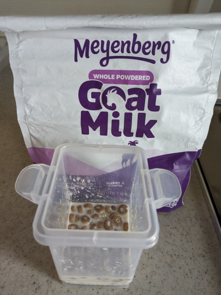 5個セット] メインバーグ ゴートミルク 340g ミルクパウダー 全脂粉乳