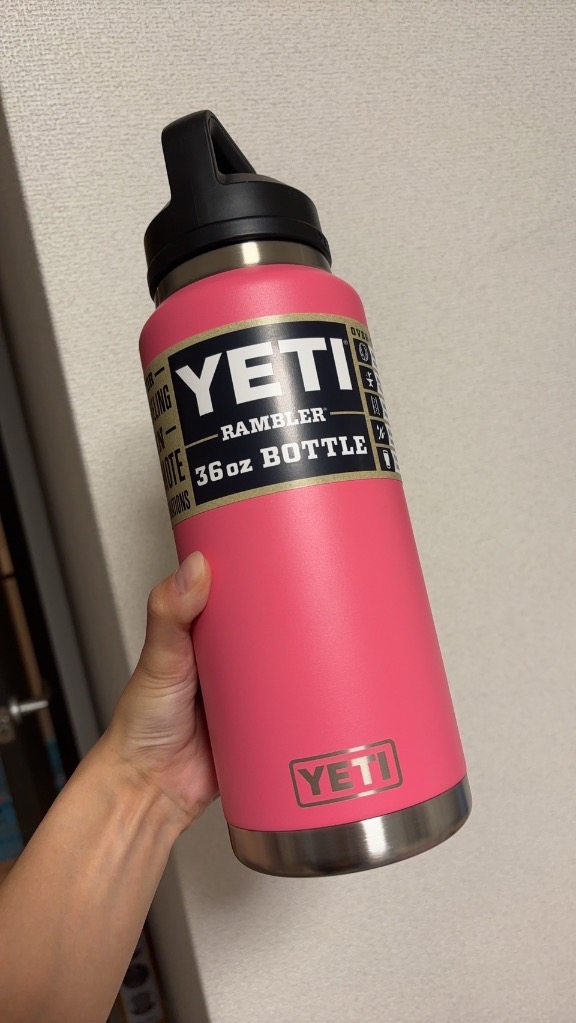 YETI イエティ ランブラー 36オンス 水筒 チャグキャップ付き