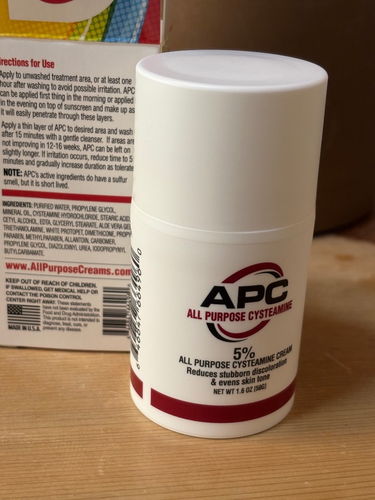 APC 5% システアミン クリーム 1.6oz オールパーパスクリームズ