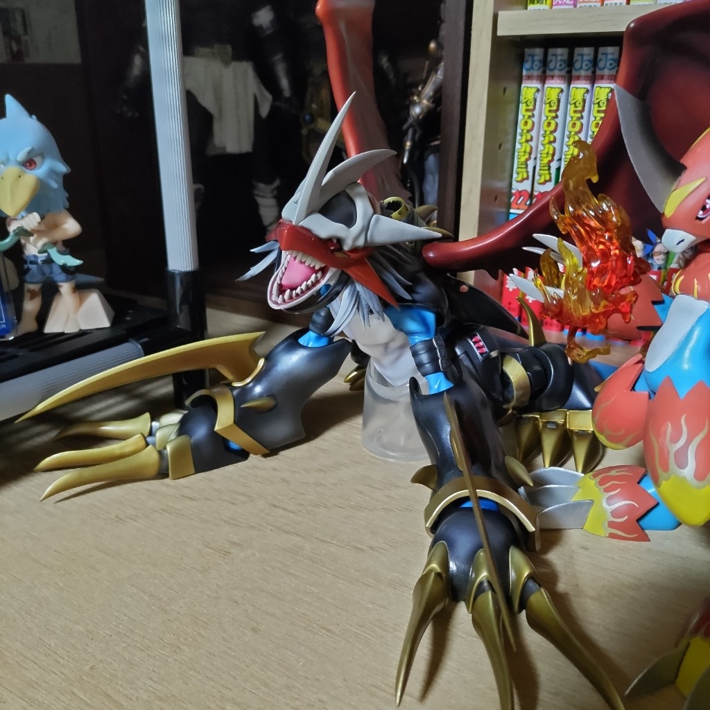 デジモンアドベンチャー02 インペリアルドラモン　GEMフィギュア 全幅約55センチの圧巻のボリュームで迫力満点！『デジモン