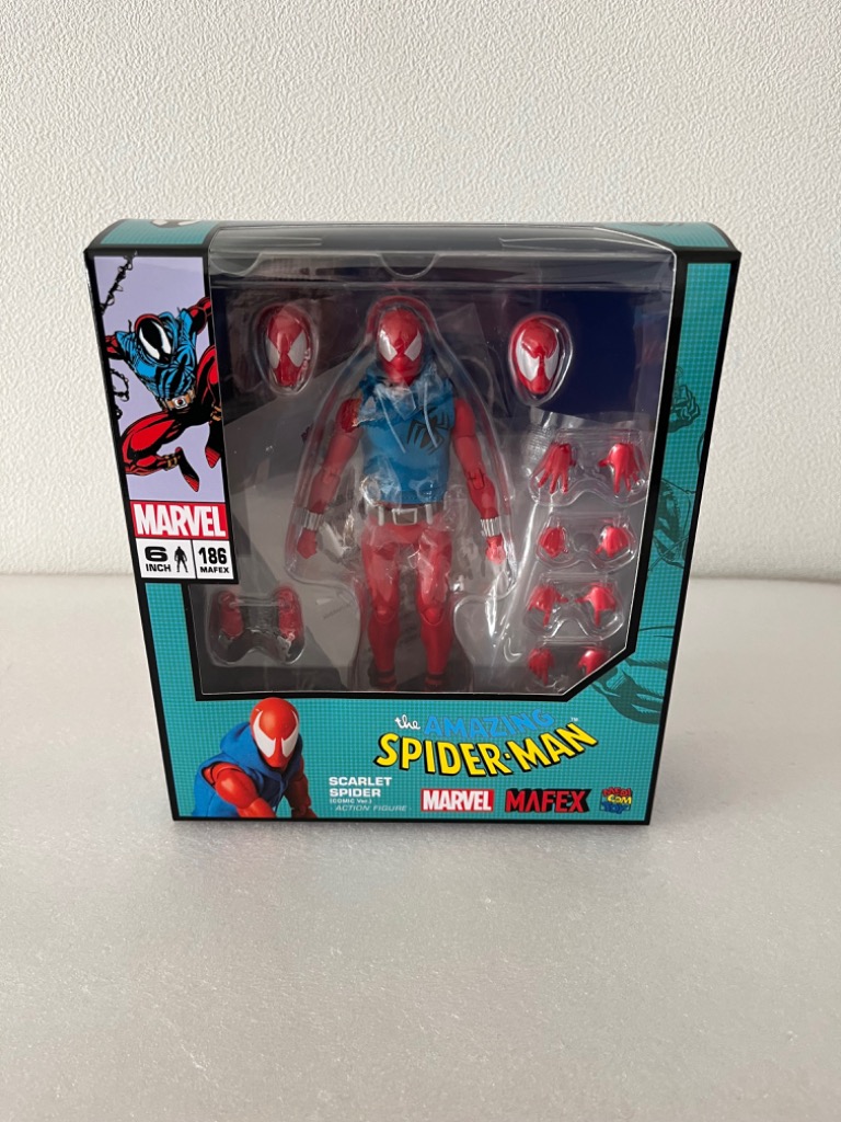 マフェックス No.186 MAFEX SCARLET SPIDER (COMIC Ver.) [メディコム