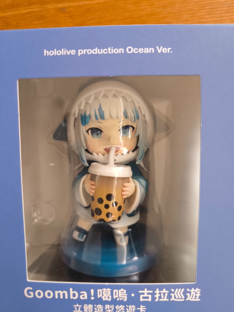 PRODUCT - 初回予約特典付属 Goomba! がうる・ぐら巡遊 立体造形悠遊カード hololive production Ocean Ver. ホロライブプロダクション 完成品 フィギュア FIRM 369 hololive production Ocean Ver.《 Goomba！Gawr・Gura巡遊