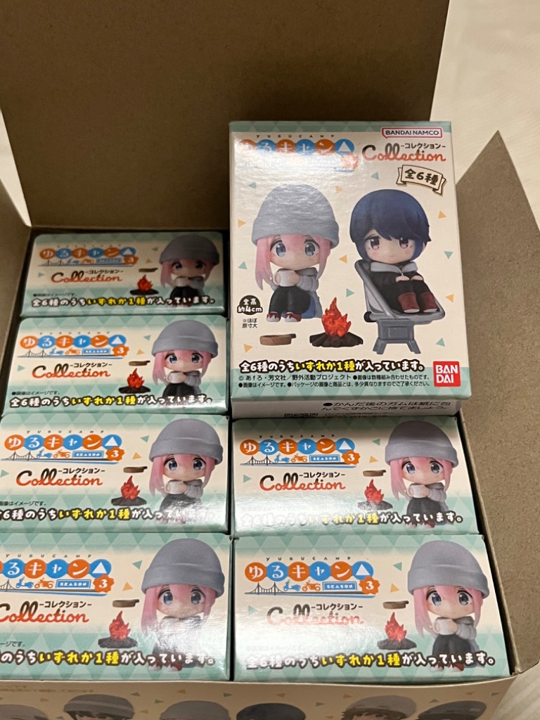 ゆるキャン△ SEASON3 COLLECTION 8個入りBOX (食玩) [バンダイ