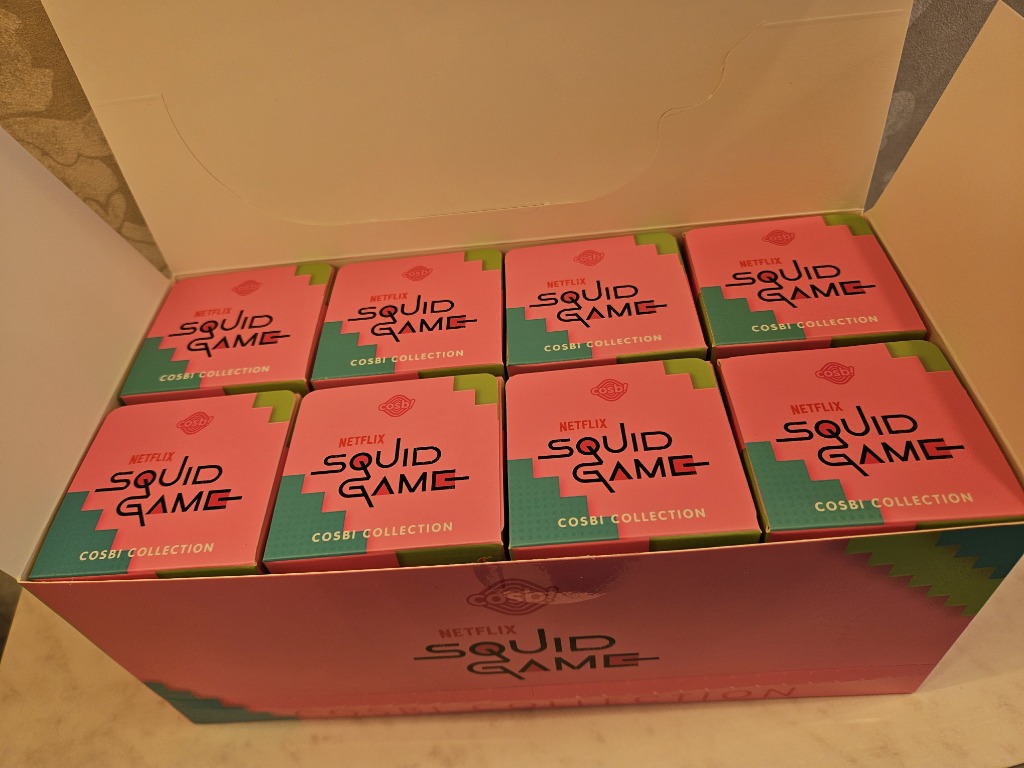 ホットトイズ コスビ『イカゲーム』シリーズ1 8個入りBOX[ホット