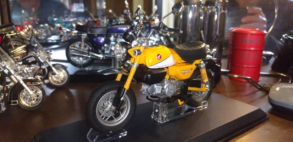 スカイネット 1/12 ホンダ モンキー 125 バナナイエロー Skynet 1/12 Honda Monkey 125 Banana Yellow Finished Model