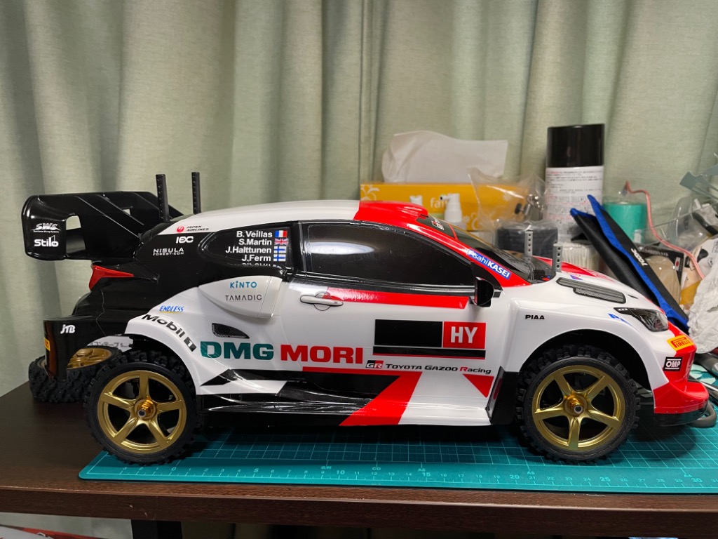 タミヤ 1/10RC トヨタ ガズー レーシング WRT/GR ヤリス ラリー1