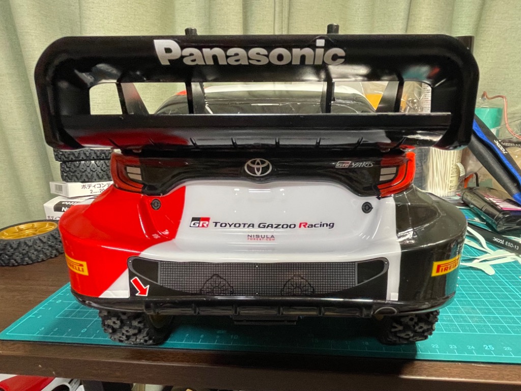 タミヤ 1/10RC トヨタ ガズー レーシング WRT/GR ヤリス ラリー1