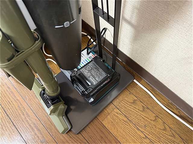 高速配送 マキタ クリーナー スタンド コードレス掃除機スタンド 掃除機・クリーナー